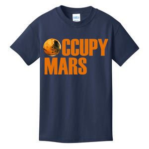 Occupy Mars Space Kids T-Shirt