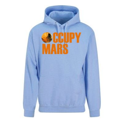 Occupy Mars Space Unisex Surf Hoodie