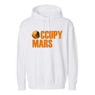 Occupy Mars Space Garment-Dyed Fleece Hoodie