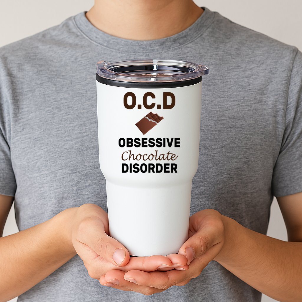 OCD Obsessive Chocolate Disorder Tumbler