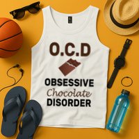 OCD Obsessive Chocolate Disorder Tank Top