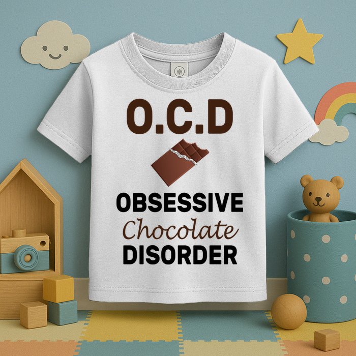 OCD Obsessive Chocolate Disorder Toddler T-Shirt