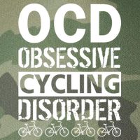 OCD Obsessive Cycling Disorder Legacy Tie Dye Trucker Hat