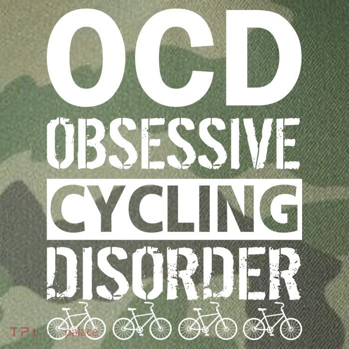 OCD Obsessive Cycling Disorder Legacy Tie Dye Trucker Hat