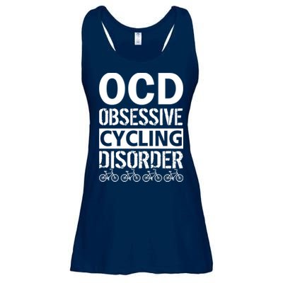 OCD Obsessive Cycling Disorder Ladies Essential Flowy Tank