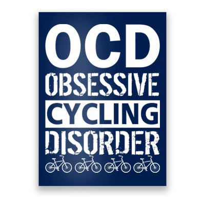 OCD Obsessive Cycling Disorder Poster