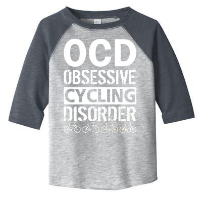 OCD Obsessive Cycling Disorder Toddler Fine Jersey T-Shirt