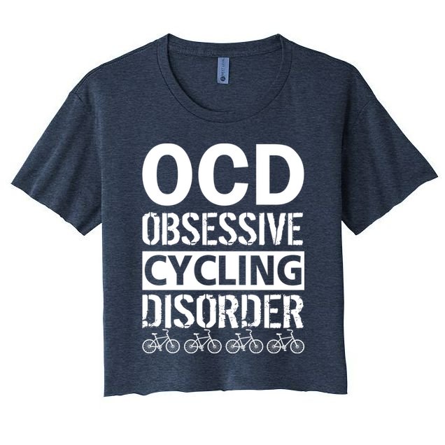 OCD Obsessive Cycling Disorder Crop Top