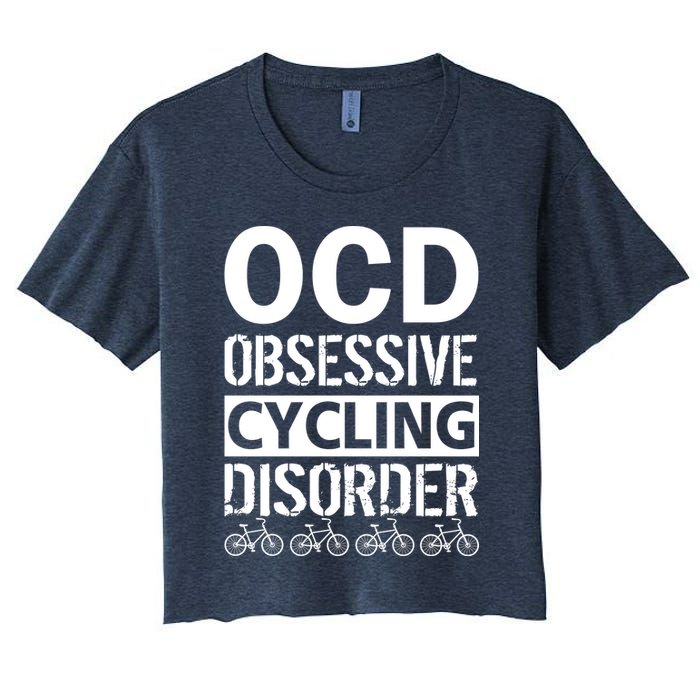 OCD Obsessive Cycling Disorder Crop Top