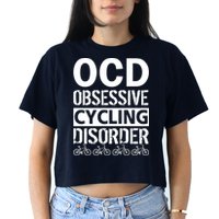 OCD Obsessive Cycling Disorder Crop Top