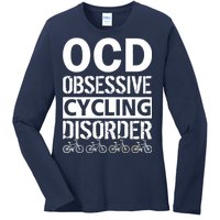 OCD Obsessive Cycling Disorder Ladies Long Sleeve Shirt