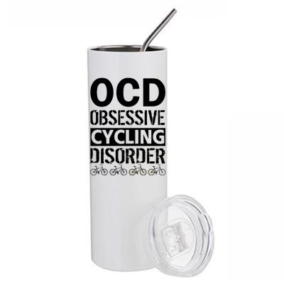 OCD Obsessive Cycling Disorder Stainless Steel Tumbler