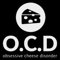 Obsessive Cheese Disorder Funny Cheese Lover Gift Flatbill Hat