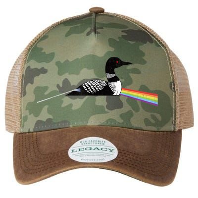 Original Classic Dark Side Of The Loon Bird Watching Legacy Tie Dye Trucker Hat