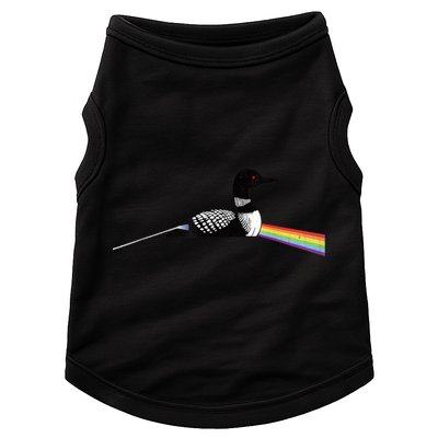 Original Classic Dark Side Of The Loon Bird Watching Doggie Tank
