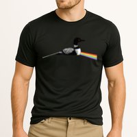 Original Classic Dark Side Of The Loon Bird Watching Performance Shirt
