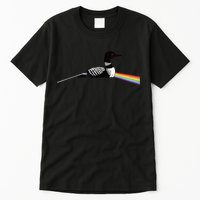 Original Classic Dark Side Of The Loon Bird Watching Tall T-Shirt