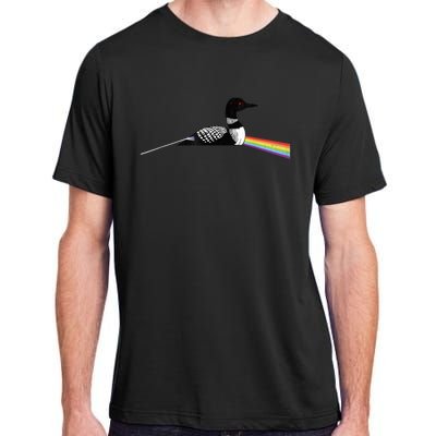 Original Classic Dark Side Of The Loon Bird Watching Adult ChromaSoft Performance T-Shirt