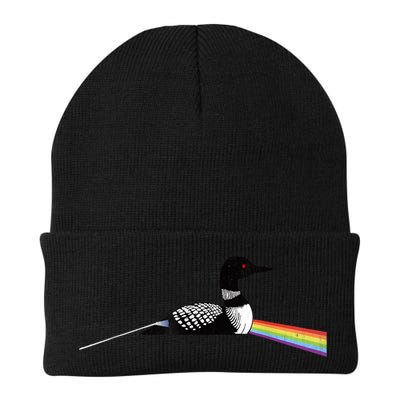 Original Classic Dark Side Of The Loon Bird Watching Beanie