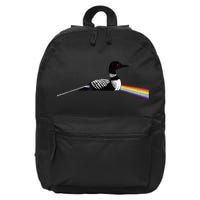 Original Classic Dark Side Of The Loon Bird Watching 16 in Basic Backpack