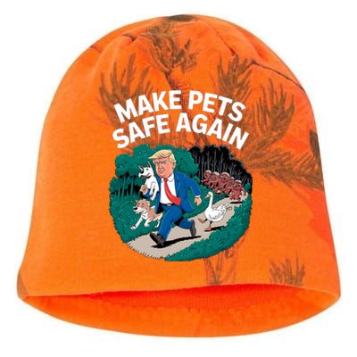 Ohio Cats Dogs Goose 2024 Debate Make Pets Safe Again Kati - Camo Knit Beanie