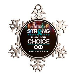 Obsessive Compulsive Disorder Gift Ocd Awareness Funny Gift Metallic Star Ornament