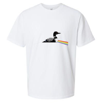 Original Classic Dark Side Of The Loon Bird Watching Sueded Cloud Jersey T-Shirt