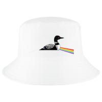 Original Classic Dark Side Of The Loon Bird Watching Cool Comfort Performance Bucket Hat