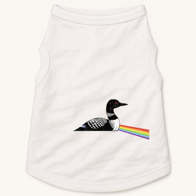 Original Classic Dark Side Of The Loon Bird Watching Doggie Tank
