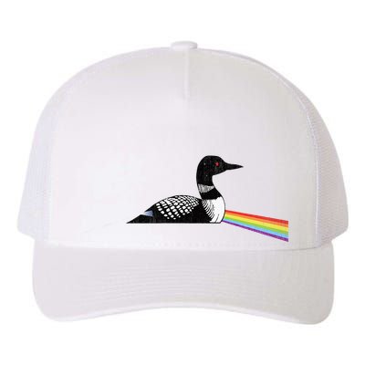 Original Classic Dark Side Of The Loon Bird Watching Yupoong Adult 5-Panel Trucker Hat