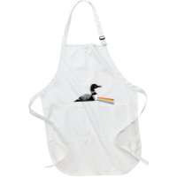 Original Classic Dark Side Of The Loon Bird Watching Apron