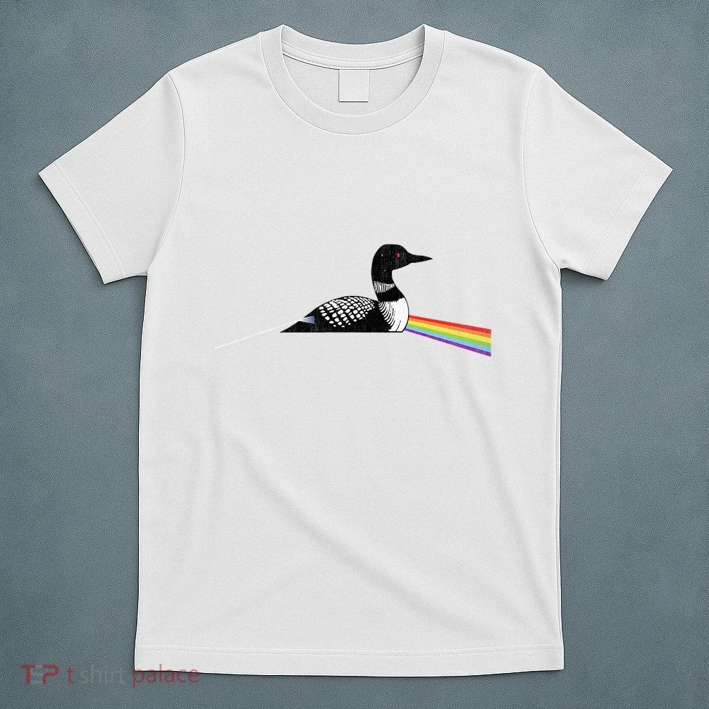 Original Classic Dark Side Of The Loon Bird Watching T-Shirt
