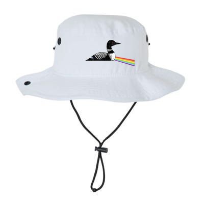 Original Classic Dark Side Of The Loon Bird Watching Bucket Hat
