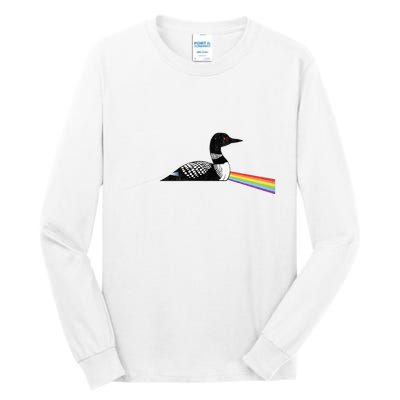 Original Classic Dark Side Of The Loon Bird Watching Tall Long Sleeve T-Shirt