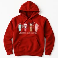 Obsessive Cup Disorder Cute Christmas Funny Hoodie