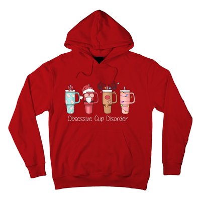 Obsessive Cup Disorder Cute Christmas Funny Hoodie