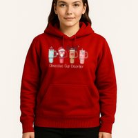 Obsessive Cup Disorder Cute Christmas Funny Hoodie