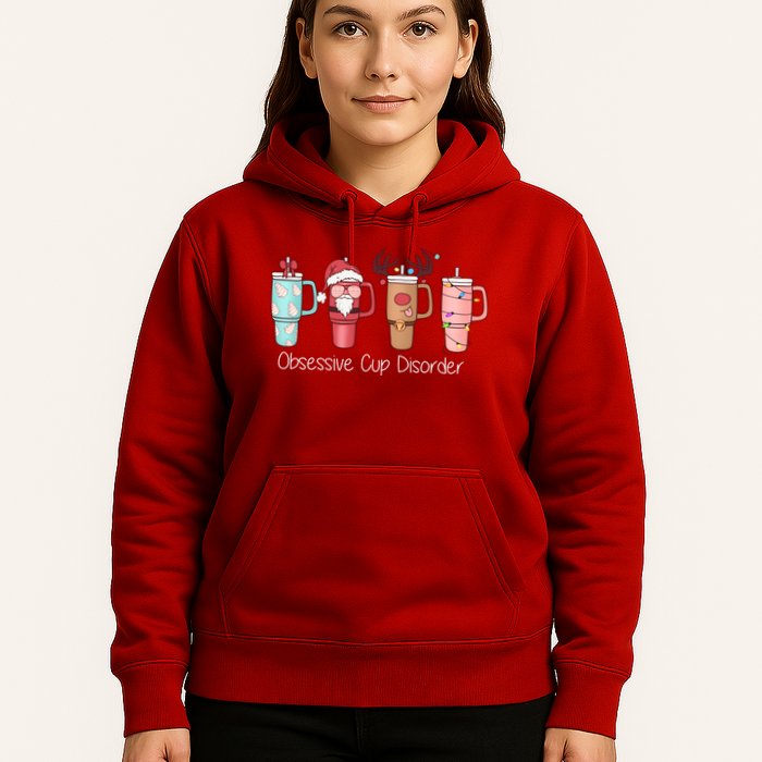Obsessive Cup Disorder Cute Christmas Funny Hoodie
