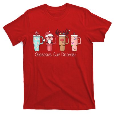 Obsessive Cup Disorder Cute Christmas Funny T-Shirt