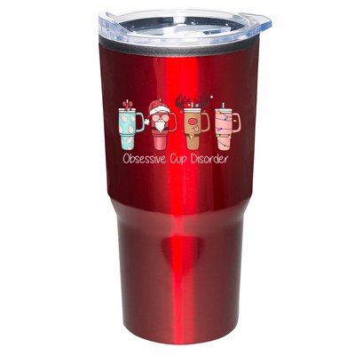 Obsessive Cup Disorder Cute Christmas Funny Tumbler