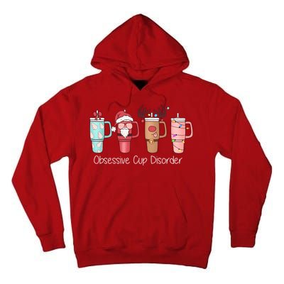 Obsessive Cup Disorder Cute Christmas Funny Tall Hoodie