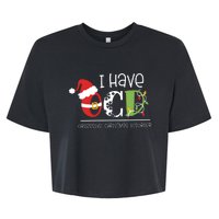 Obsessive Cup Disorder Christmas Ocd Bella+Canvas Jersey Crop Tee