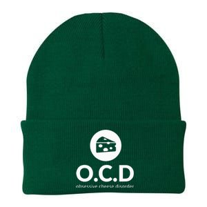 Obsessive Cheese Disorder Funny Cheese Lover Knit Cap Winter Beanie