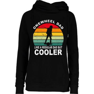 Onewheel Cool Dad One Wheel Womens Funnel Neck Pullover Hood