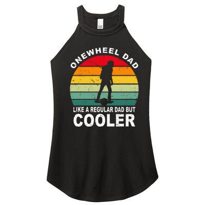 Onewheel Cool Dad One Wheel Women’s Perfect Tri Rocker Tank