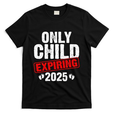 Only Child Expiring 2025 Big Brother Promoted To Big Bro T-Shirt