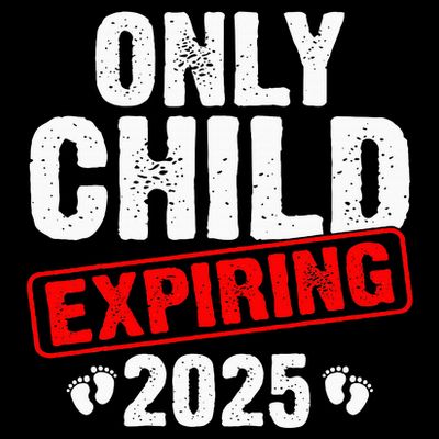 Only Child Expiring 2025 Big Brother Promoted To Big Bro T-Shirt