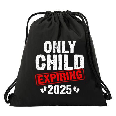 Only Child Expiring 2025 Big Brother Promoted To Big Bro Drawstring Bag