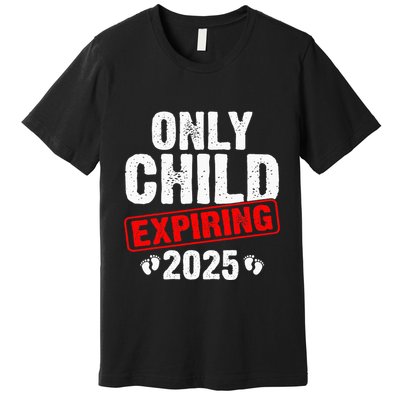 Only Child Expiring 2025 Big Brother Promoted To Big Bro Premium T-Shirt
