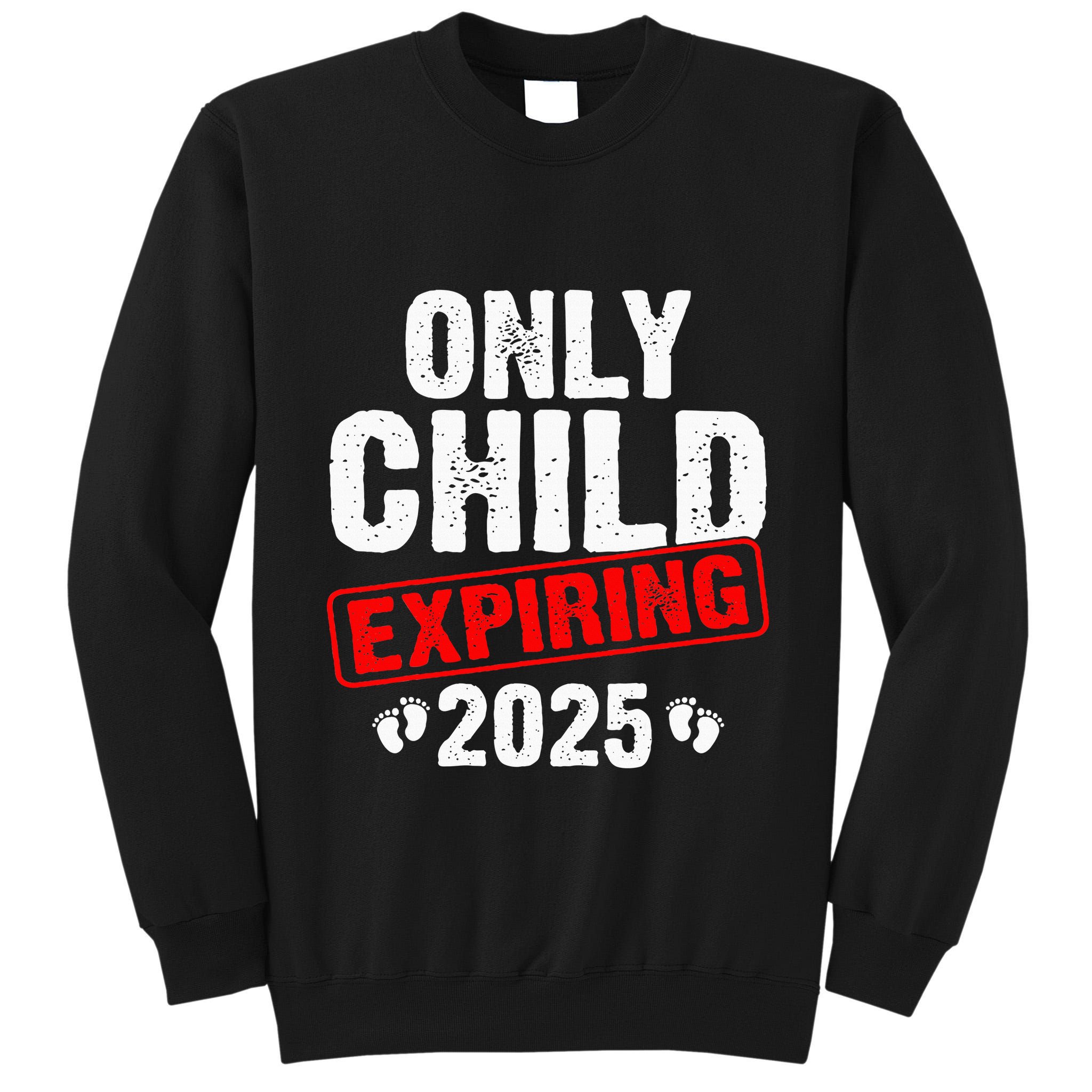 Only Child Expiring 2025 Big Brother Promoted To Big Bro Tall Sweatshirt